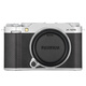 美本堂適用于富士X-M5相機保護貼膜FUJIFILM xm5機身貼紙亞光銀3M 皮紋黑蒙皮+亞光銀 富士X-M5