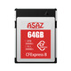 ASAZcfb卡cfe存儲卡xqd內(nèi)存卡cfexpress適用尼康佳能Z6/7/8/9/R5相機(jī) 64G（支持拍照不支持視頻） 尼康/松下版本 CFE B卡