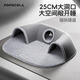 POPOCOLA貓隧道貓窩四季通用滾地龍通道迷宮甜甜圈可折疊貓咪鉆洞 短絨隧道L【85*70cm】