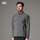 XBIONIC曠野隱者中量立領(lǐng)夾克男外套風(fēng)衣戶(hù)外軟殼衣運動(dòng)商務(wù)休閑徒步 深碳灰 L