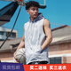 貴嬌兒（GUIJIAOER）Breakice連帽籃球背心無(wú)袖運動(dòng)T恤男健身坎肩速干上衣美式投籃服 破冰連帽背心灰色 XL(175-180高.140-160斤)