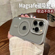 棵哆仕蘋果16promax手機(jī)殼iphone15/14/13/12/11保護(hù)套透明magsafe磁吸全包防摔外殼簡(jiǎn)約高級(jí)感軟硅膠殼 【鈦灰色】美過(guò)裸機(jī)丨硅膠軟邊丨Magsafe磁吸 iPhone 15