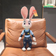 迪士尼（DISNEY）瘋狂動(dòng)物城兔子警官朱迪狐貍尼克毛絨玩偶公仔娃娃玩具情人節禮物 朱迪經(jīng)典款 50cm 正版授權 可代寫(xiě)賀卡