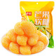 千絲芒果果汁軟糖400g整袋橡皮糖水果味休閑喜糖兒童零食年貨【新】 芒果味軟糖400g*1袋 無規(guī)格