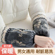 帝行（DIXING）袖套女韓版蕾絲刺繡羽絨服短款學生可愛護袖雙層網(wǎng)紗秋冬套袖 黑色1雙