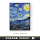摩洛可手繪油畫梵高星空名畫臨摹掛畫現(xiàn)代簡約客廳背景墻玄關(guān)藝術(shù)裝飾畫 定制其它畫框或顏色請聯(lián)系客服 黑色鋁合金畫框 x 星空 A款