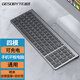 吉選BK82 可充電無(wú)線(xiàn)藍牙四模鍵盤(pán)筆記本臺式電腦安靜辦公手機平板通用iPad/Mac輕音通用便攜