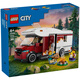 樂高（LEGO）積木 城市系列60454假日探險野營車 新品玩具男孩女孩七夕禮物