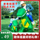 兒童演出服恐龍服充氣衣服坐騎搞怪人偶幼兒園親子裝圣誕節(jié)玩偶服 小童款【建議身高：80-100cm】