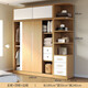 京桐【包安裝】衣柜臥室實(shí)木質(zhì)大衣柜子現代簡(jiǎn)約家用儲物衣櫥 長(cháng)140*深50*高240主柜+頂柜+邊柜