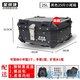 工馬裂行pcx160摩托車后尾箱鋁合金尾箱巧格i踏板小牛n1s電動車后備箱 星25L黑色尾箱+內襯+碳鋼底座