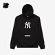 UNDEFEATED X YANKEES 聯(lián)名款新品潮流美式休閑經(jīng)典潮酷連帽衛衣 黑色 L
