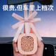 香百年車載香薰掛件汽車內(nèi)香水?dāng)[件車用固體香膏高檔香氛空調(diào)出風(fēng)口掛飾 水影無花-女生專用-適中