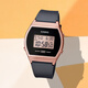 卡西歐（CASIO）手表女時(shí)尚潮流休閑防水女士?jì)和⑹直鞮W-204-1A 1B 4A 電子表 LW-204-1A