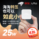 NICDRE變壓器220v轉100v日本剃須刀電動(dòng)牙刷小功率便攜式電源電壓轉換器 25W 國內版-在中國使用日本電器