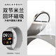炫戴（XUANDAI）適用紅米watch4/5表帶磁吸紅米手表5米蘭尼斯小米手環(huán)9pro表帶8Pro腕帶金屬REDMIwatch3原裝配件帶 升級·半圓強力磁吸·無(wú)懼運動(dòng)·銀色 適用：紅米RDEMI 