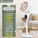 揚子電風(fēng)扇落地風(fēng)扇大風(fēng)力空氣循環(huán)扇空調伴侶電扇輕音定時(shí)語(yǔ)音遙控循環(huán)扇宿舍辦公室客廳搖頭電風(fēng)扇 白語(yǔ)音遙控款/定時(shí)/語(yǔ)音/3D搖頭/臺地兩用