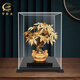 賀隆來(lái)黃金發(fā)財(cái)樹擺件金箔工藝品生意興隆公司開(kāi)業(yè)禮品喬遷新居禮物 黃金發(fā)財(cái)樹