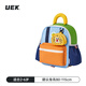 UEK兒童書(shū)包幼兒園雙肩包男女孩書(shū)包寶寶兒童書(shū)包萌寵出游必備多巴胺 虎胖胖小號(含零錢(qián)包)