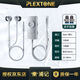浦記（PLEXTONE） 電競吃雞游戲耳機(jī) 入耳式聽聲辯位手機(jī)臺式機(jī)電腦筆記本耳機(jī) 有線帶麥和平精英絕地求生降噪耳塞 G21戰(zhàn)充版套裝【耳機(jī)+C口轉(zhuǎn)接器】+手指套