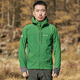 mont·bell軟殼衣男款戶(hù)外秋冬防風(fēng)保暖防潑水徒步登山連帽外套 1106727 DGN深綠色 M