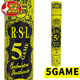 亞獅龍（RSL） 羽毛球耐打飛行穩定 比賽訓練用球 12只裝/桶 定制款RSL5號GAME 1筒 77速