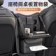齊選汽車(chē)中間座椅置物袋車(chē)載收納掛袋多功能中控儲物車(chē)上前排收納用品 【曜石黑】置物袋【買(mǎi)前請測量】