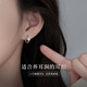 米蔓（MIMORE）S925銀蝴蝶耳扣女時尚潮流高級感氣質(zhì)耳飾耳釘養(yǎng)耳洞睡覺免摘防堵