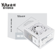 先馬（SAMA）逾輝雪妖 SFX小電源 臺式電源 mini機箱電源  SFX全模組電源 全白電源/純白扁線/8CM靜音風(fēng)扇/ 雪妖400M（額定400W）直出SFX