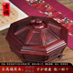 貢福小葉紫檀木果盤(pán)高檔紅木水果盤(pán)實(shí)木糖果盒零食盒中式干果盒收納盒 紫檀木雕花分格果盤(pán)