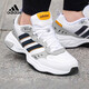 阿迪達斯（adidas）男鞋 2024秋冬季新款運動(dòng)鞋子舒適透氣休閑鞋減震跑步鞋 GX0670白色/灰色/黑色/橘色 41