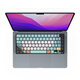 JCPAL筆記本電腦鍵盤(pán)膜適用蘋(píng)果macbook16寸快捷鍵盤(pán)膜保護膜超薄保護膜硅膠透光蘋(píng)果筆記本15寸M4配件 新款OS系統【透光款中文版】 Pro16英寸【M4,2024】型號:A3403