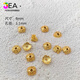 Jea.Pie手串金隔片18k金基礎花托花帽隔片diy串珠手鏈金屬配 厚款 8mm金色花托30顆 適合9~10m