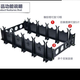 防暴盾牌pc加強加厚鋁合金手持防爆安保安防保安裝備器材防身防護 盾牌架（可放5個(gè)盾牌）