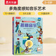 揭秘音樂（3-6歲少兒科普翻翻書）樂樂趣童書揭秘系列兒童科普百科立體書籍