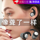 頑鍵俠降噪耳機耳塞睡覺(jué)專(zhuān)用超強隔音舒適女男打鼾助眠神器 帶噪音濾波器降噪耳塞 黑色