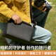 火柴人防水微單相機包單肩攝影包多功能適用于佳能尼康索尼男女便捷可拆卸休閑包通勤收納包 黑色