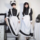 浣卿袖男仆裝女仆男穿cosplay可愛(ài)日系洛麗塔蘿莉黑色女裝cos:日常 珍珠男仆一套套裝 XL