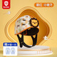 貝得力寶寶護(hù)頭防摔帽嬰幼兒學(xué)步跌倒防撞頭盔夏季透氣兒童頭部保護(hù)神器 防撞帽橘紅小獅子 贈(zèng)護(hù)膝