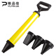 瑜品佳灌漿神器水泥砂漿填縫工具槍注漿機(jī)防盜門(mén)窗外墻壁塞縫勾縫神器 水泥灌漿器【黃色+4種頭】