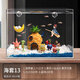 云舵菠蘿屋魚(yú)缸造景全套餐卡通公仔擺件躲避屋海綿寶寶小房子裝飾布景 套餐十三 無(wú)規格