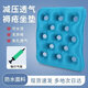 信康防褥瘡坐墊氣墊家用癱瘓老人護(hù)理墊方形充氣型痔瘡坐墊空氣墊夏天久坐預(yù)防褥瘡墊 藍(lán)色