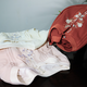 清水溪漢初鳶尾小詩(shī) 清水溪原創(chuàng  )漢服女春秋雞心領(lǐng)針織上衣改良旋裙日常百搭 淺米黃上衣 預售15天內發(fā) S