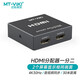 邁拓維矩 HDMI分配器一分二2口分屏器1分2高清1進2出復(fù)制共享器 MT-SP102M