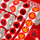 璐妲福字貼新年福氣禮物紅包封口貼裝飾貼紙?chǎng)探疬^(guò)年貼紙不干膠封口貼 福字貼紙【金色】500貼/卷