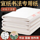 玉水湖宣紙書(shū)法專(zhuān)用紙國畫(huà)生宣用紙熟宣生宣紙半生熟半生四尺三開(kāi)半熟毛邊紙毛筆練字套裝書(shū)法紙山水畫(huà)工筆畫(huà)