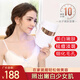 光療美容面罩美白嫩膚祛痘淡斑細膩毛孔精華導(dǎo)入led彩光子面膜儀 象牙白 64燈充電款