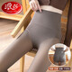 浪莎打底褲女秋冬加絨光腿透膚外穿高腰顯瘦假透肉收腹提臀厚打底褲襪