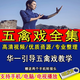 捷速優(yōu)傳統(tǒng)華tuo五禽戲華老師引導(dǎo)詳解視頻u盤全套課程詳解教學(xué)原版優(yōu)盤 五禽戲+八段錦+太極【u盤】 64GB