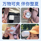 卡屋掛脖小風(fēng)扇手持USB充電戶外便攜小型風(fēng)扇隨身迷你小電扇孚素同款夾子風(fēng)扇掛腰夾衣服白色【常規(guī)款】